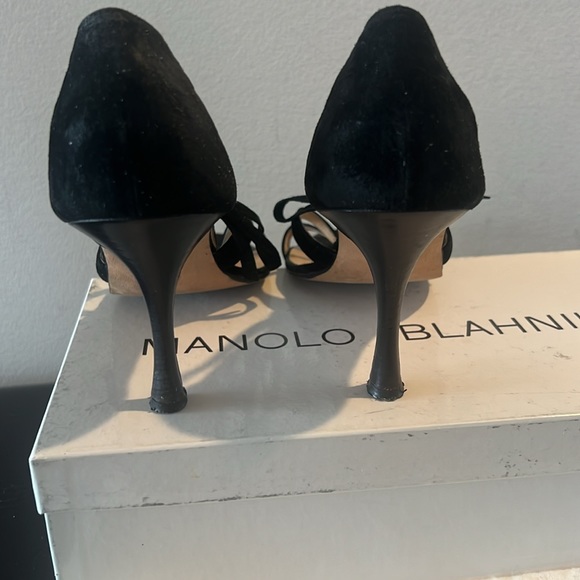 Manolo Blahnik black sandals size 39 - Picture 4 of 7